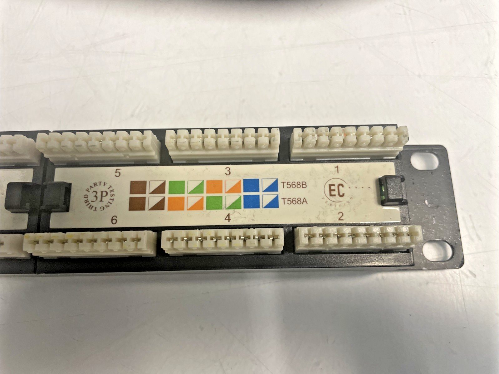 🔥 24-port Cat5e Patch Panel T568A T568B (Qty)