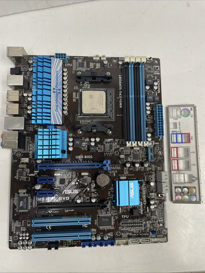Asus M5A97 EV0 DDR3 Motherboard with CPU AMD Phenom II hdz955fbk40gm +