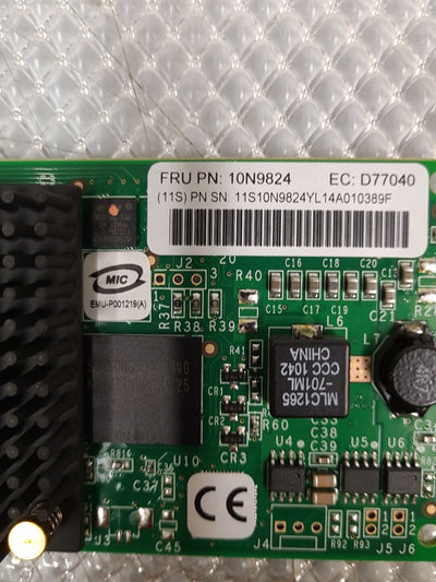 - IBM Emulex 10N9824 8Gbs Dual-Port Fibre PCLe Adapter @@@