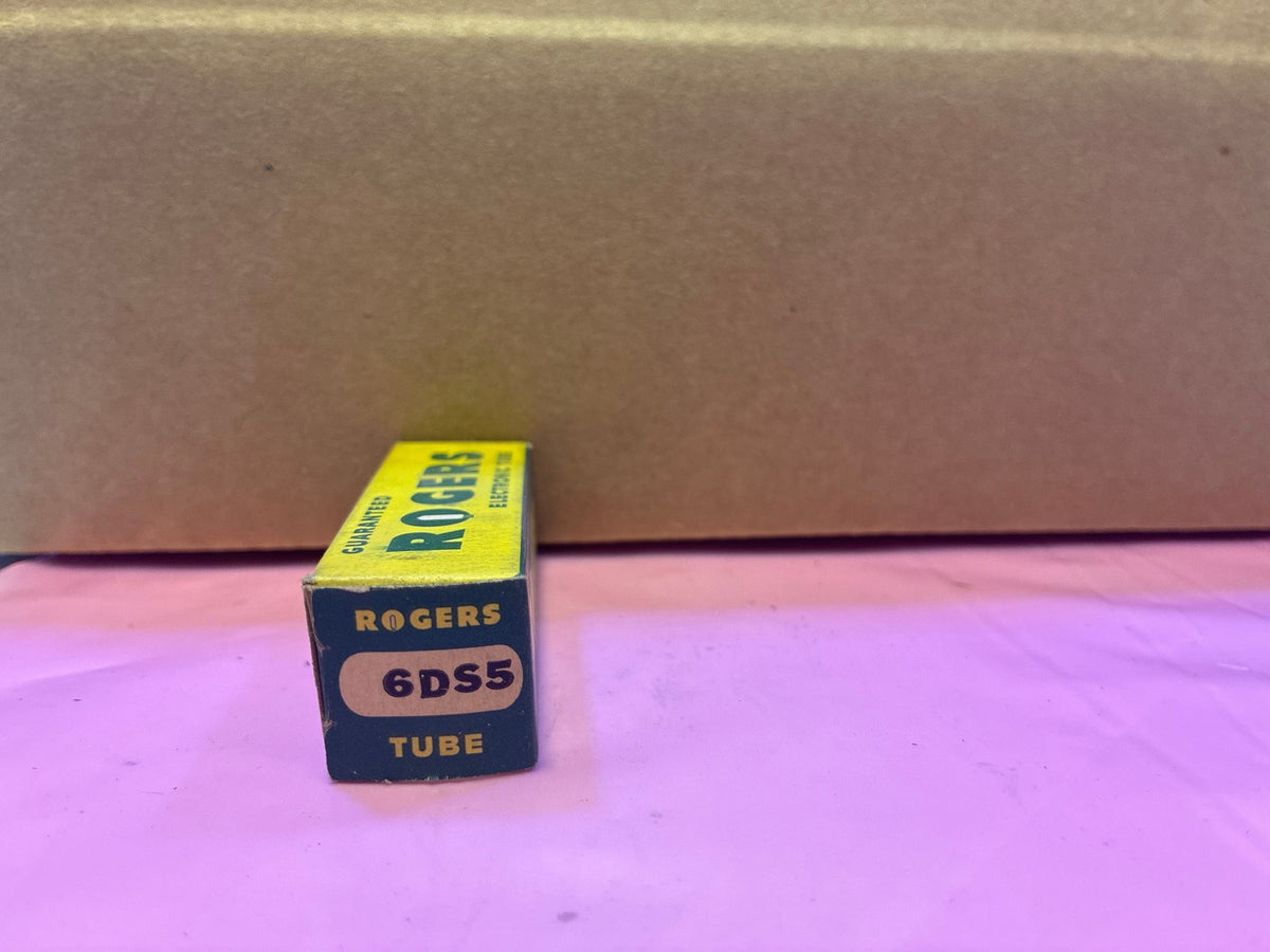 🔥 Rogers 6DS5 Vacuum Tube NOS in Original Box Vintage Electronic Tube