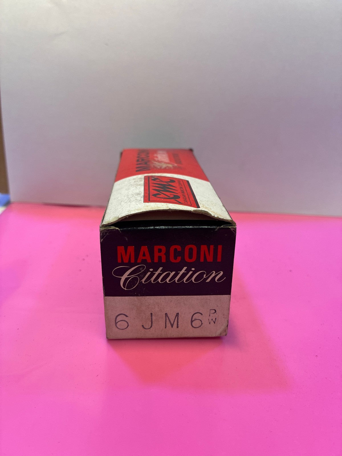 🔥 Marconi Citation 6JM6PW Vacuum Tube NOS in Original Box