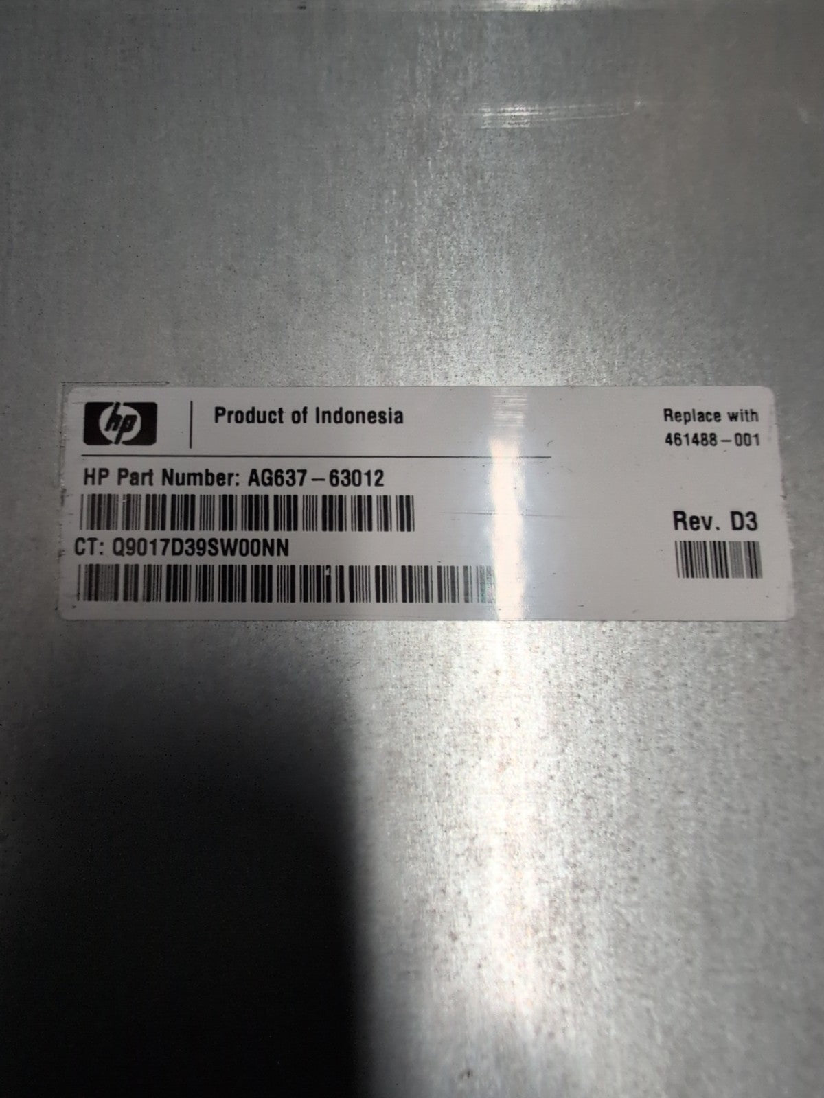 🔥 HP AG637-63012 EVA4400 HSV300  2GB I/O Controller 461488-001 FOR AF637A -