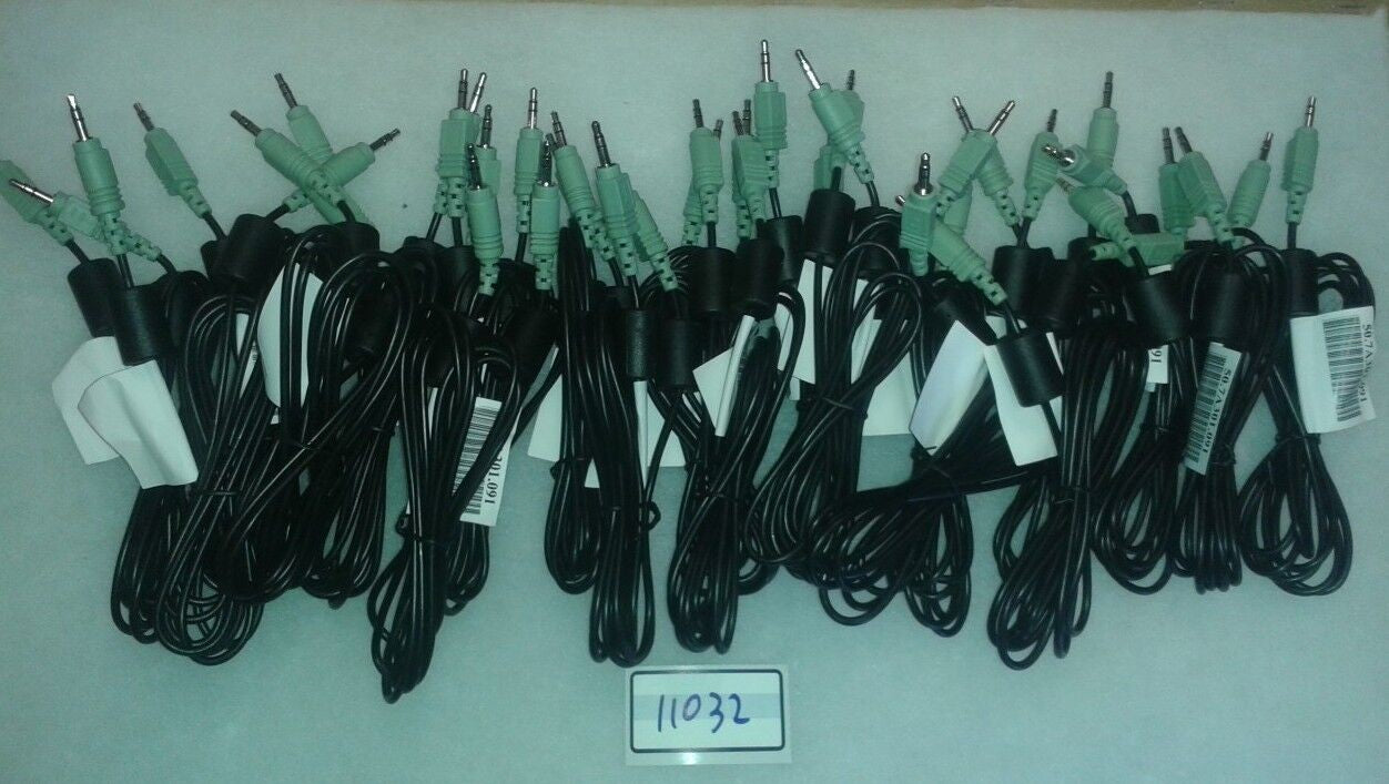 Lot of 15 6FT/1.8m Male to male Audio Cable