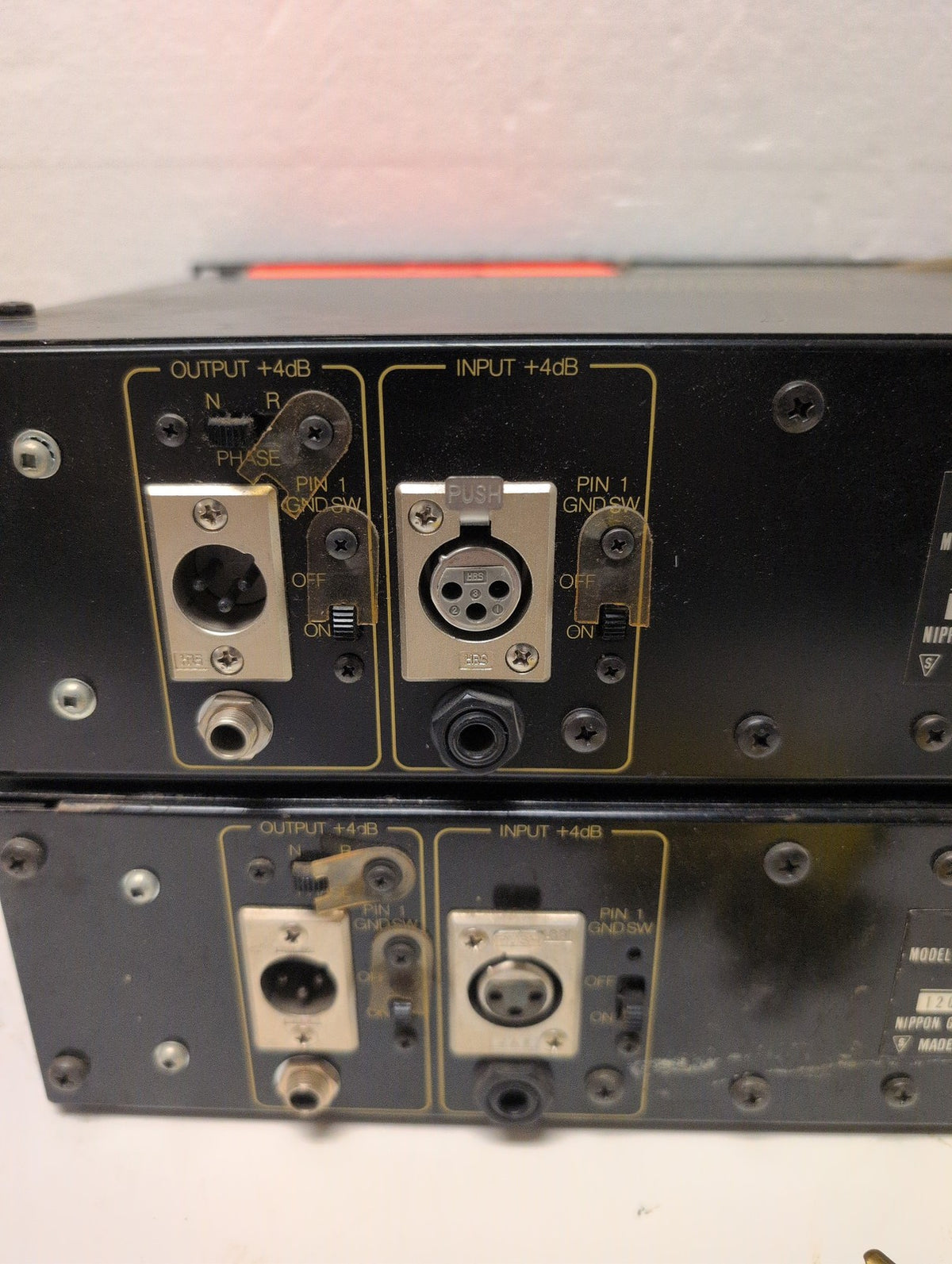 🎸 (PARTS) Lot of 2 Yamaha Q1027 31-Band Graphic Equalizer 2U Rack