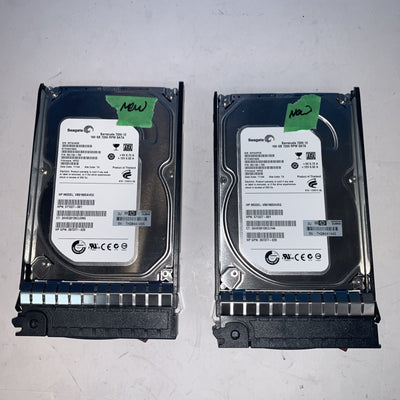 New ~ Lot Of 2 HP ST3160318AS. VBO160EAVEQ 9SL13A-780 HPGO 11144 Tk Hard Drive