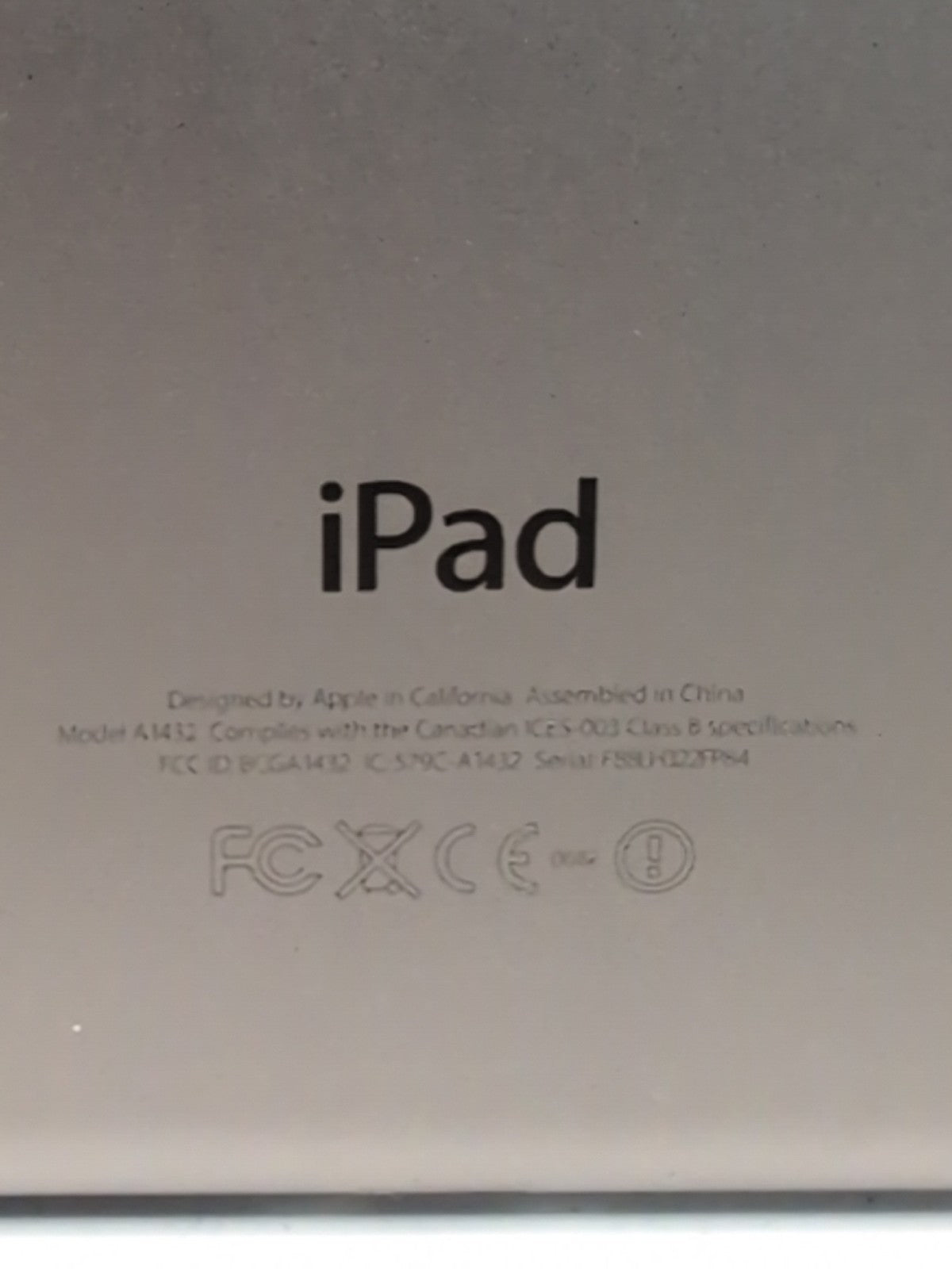 🔥 Apple iPad mini 1st Gen A1432 16GB Wi-Fi 7.9 inch  Space Gray -