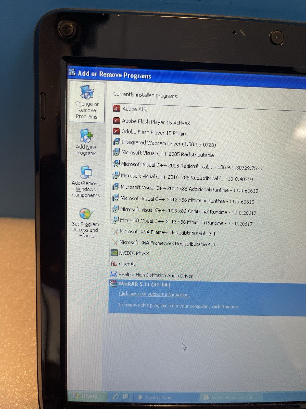 🔥 ACER ASPIRE 11.6" LED TIMELINE 1810T-8968 U7300/3GB/750GB/Windows XP Pro SP3