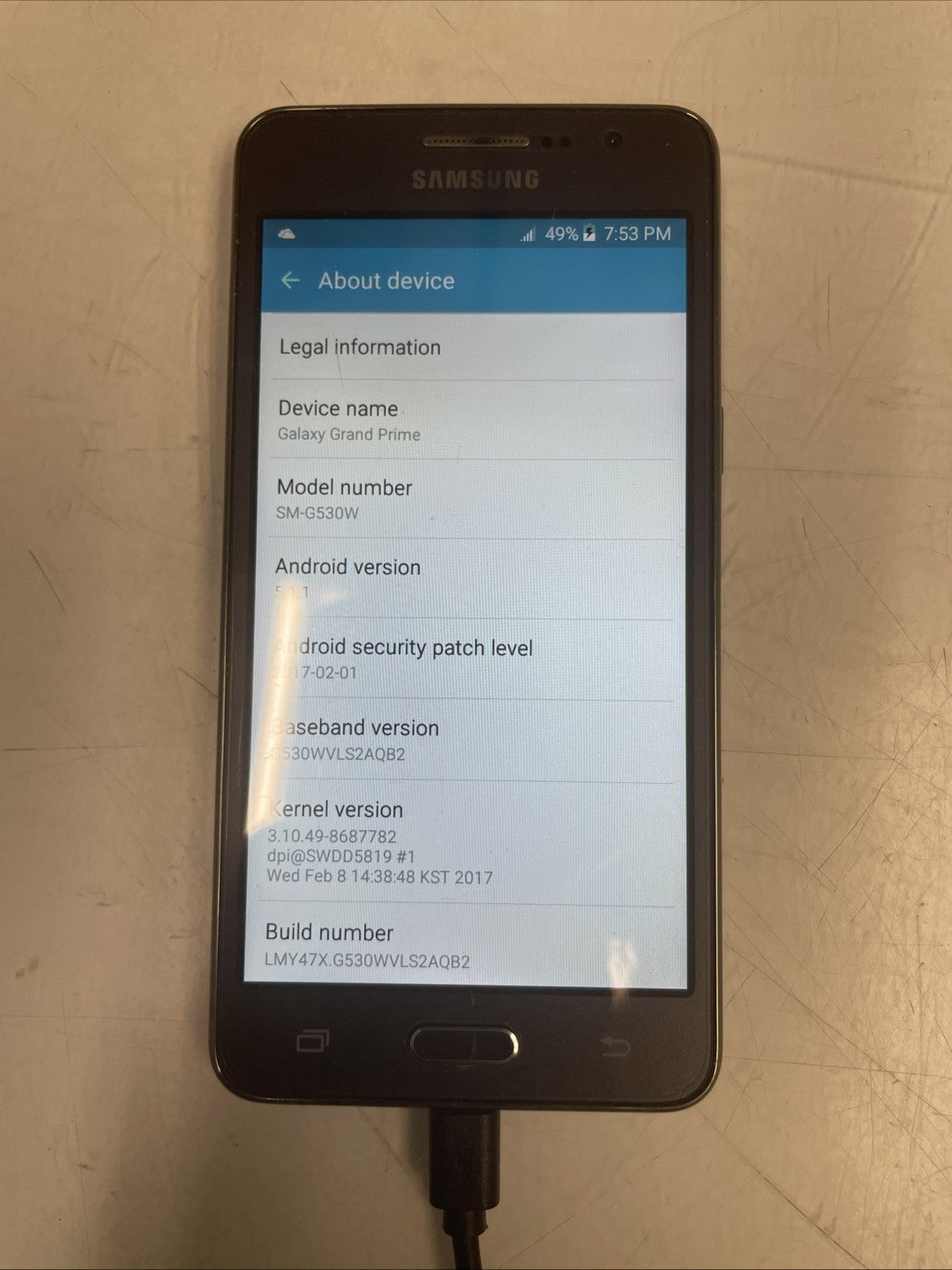🔥 Galaxy Grand Prime SM-G530W 8G Smart Phone Carrier:Bell +
