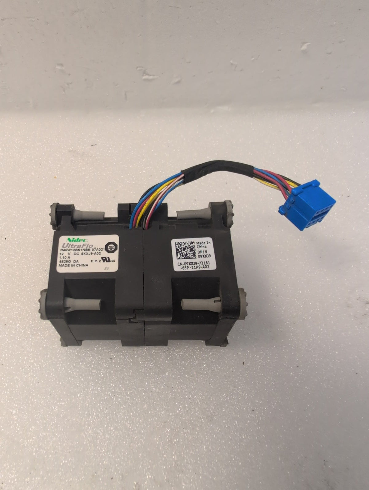 🎸 Nidec UltraFlo R40W12BS1NB8 Server Fan Module Dell 09XXJ9 For C4130 D32S
