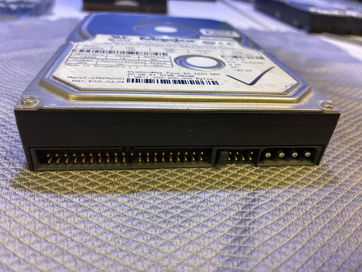 🔥 Maxtor DiamondMax Plus 60 5T020H2 20GB 7200RPM ATA IDE 3.5in Hard Drive