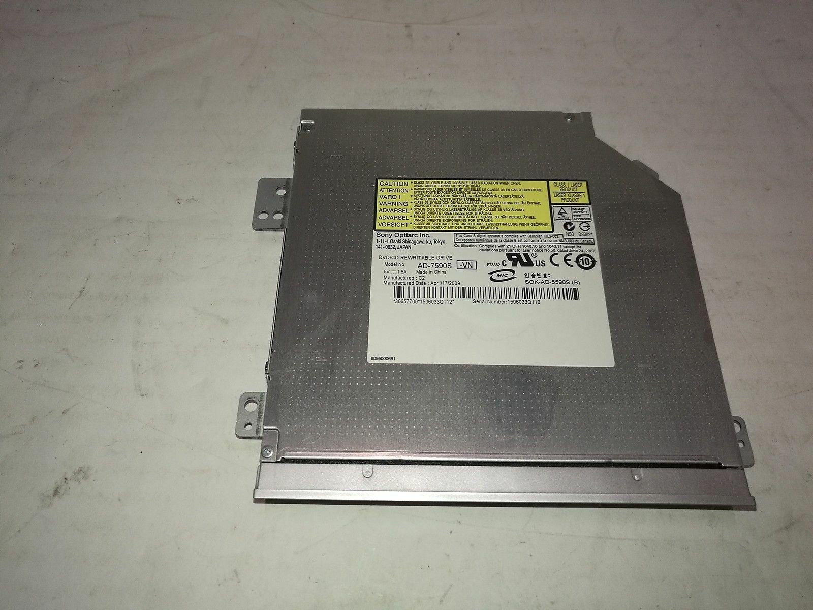 - 6 PIECES INTERNAL PART  OF  SONY PERSONAL COMPUTER PCG-2J3L
