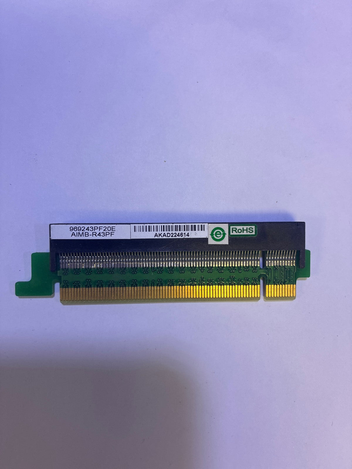 🔥 Advantech AIMB-R43PF PCIe x16 Riser Extender Card Rev. A1 969243PF20E
