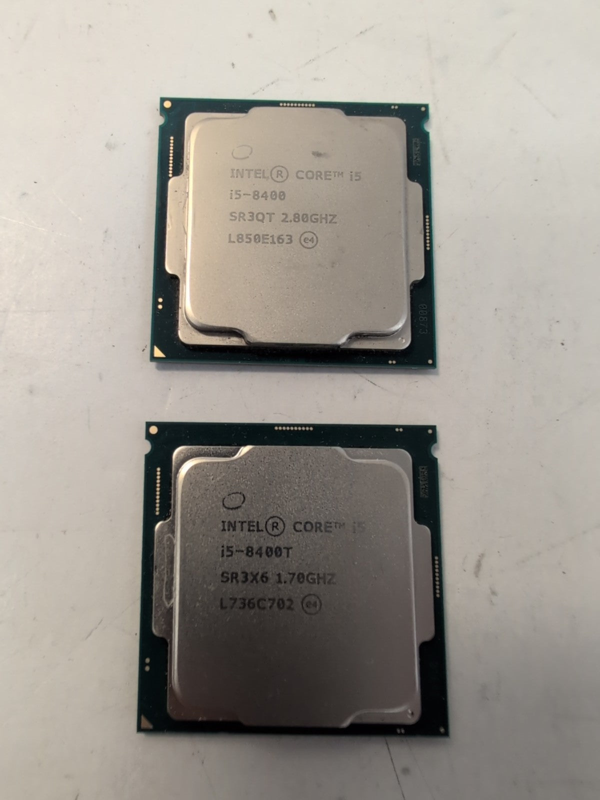 🔥2x Intel Core i5-8400 /i5-8400T 6 Core LGA1151 CPU Processor SR3QT/SR3X6 -