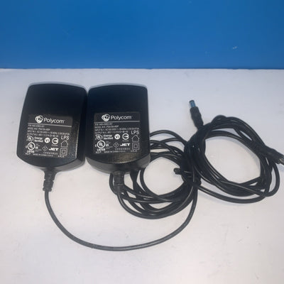 Lot of 2 Original Polycom AC Adapter PSA15A-480P 1465-43637-001 48V 0.031A 14W