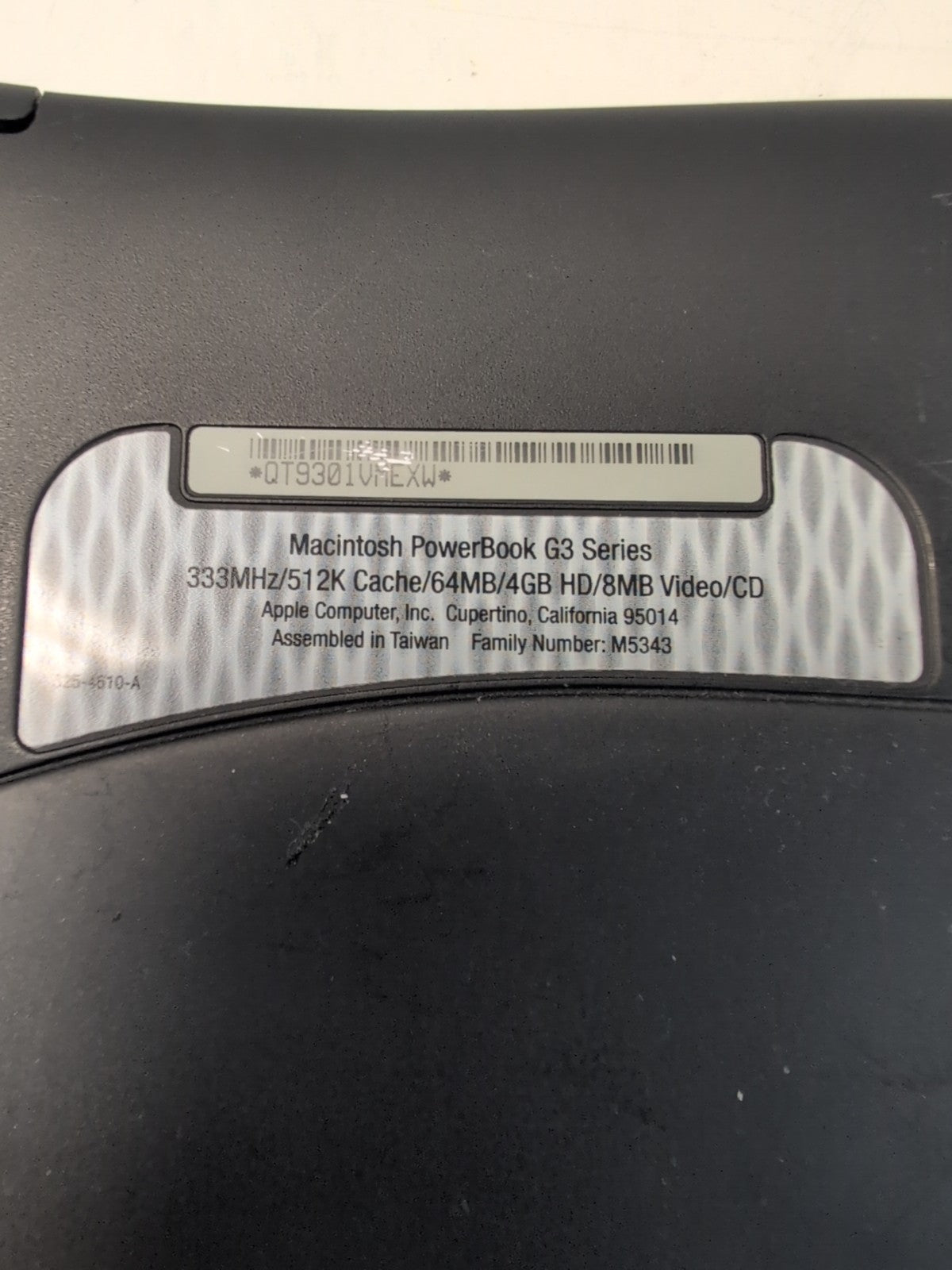 🔥 Apple Macintosh PowerBook G3 Laptop With AC Adapter  (NO OS,  READ) -