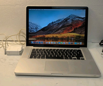 🔥 Apple MacBook Pro 15" A1286 2012/i7-2.3GHz /4GB RAM/500GB HDD/10. 13 (READ) -