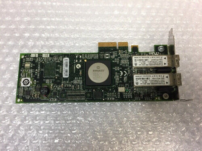 - EMULEX LightPulse LPE11002 4Gb Fibre Channel PCI-e Dual Channel HBA Card