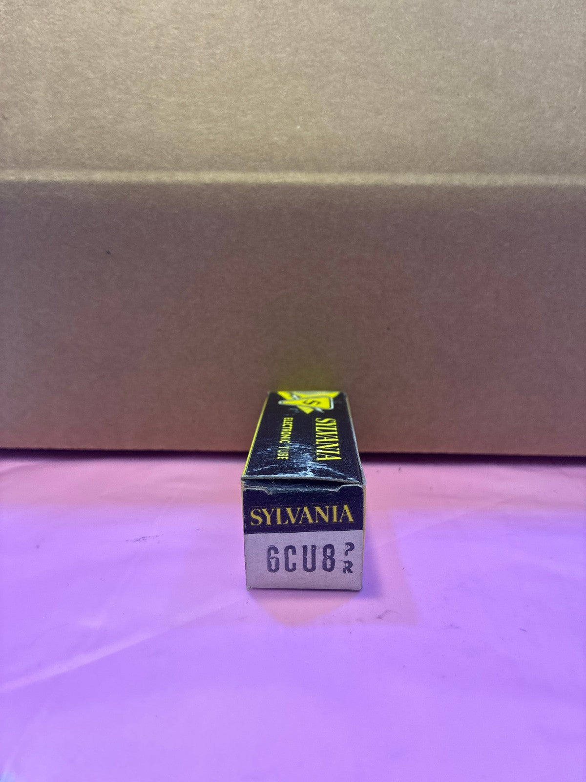 🔥 Sylvania 6CU8 PR Electronic Vacuum Tube in Original Box Vintage Audio