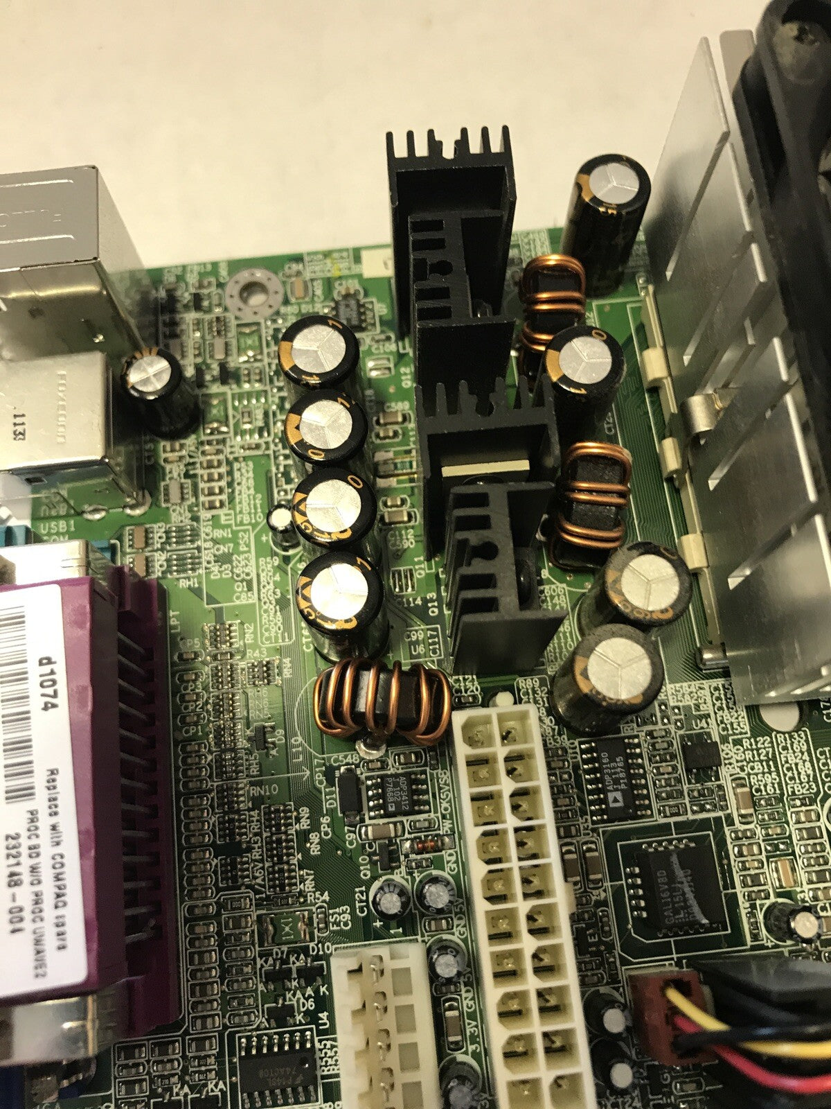 Vintage Compaq Presario 5000 5106CA AMD Athlon 1.2GHZ desktop motherboard UMAVE2