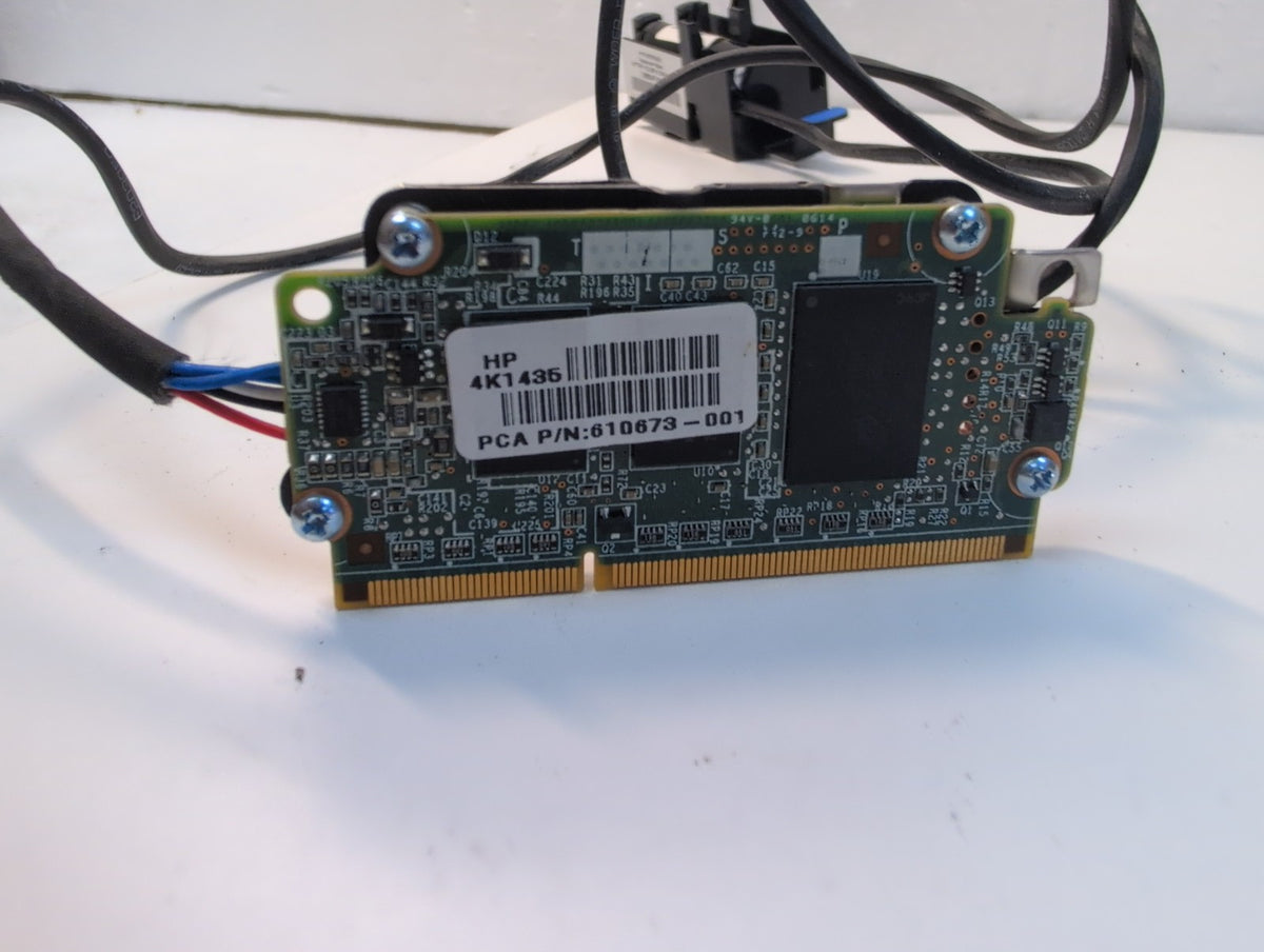 631922-B21 HPE 512MB Smart Array Flash Backed Write Cache 610673-001 W/ Battery-