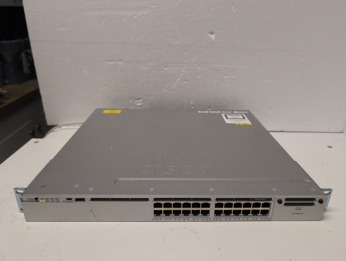 🎸 Cisco Catalyst 3850 WS-C3850-24T 24-Port Gigabit Ethernet Switch