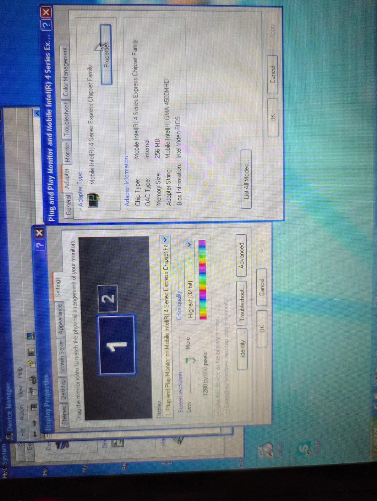 NICE HP TOUCHSMART TM2  12.1" TOUCH Laptop U7300 CPU/3GB RAM/500GB HDD/ WIN XP -