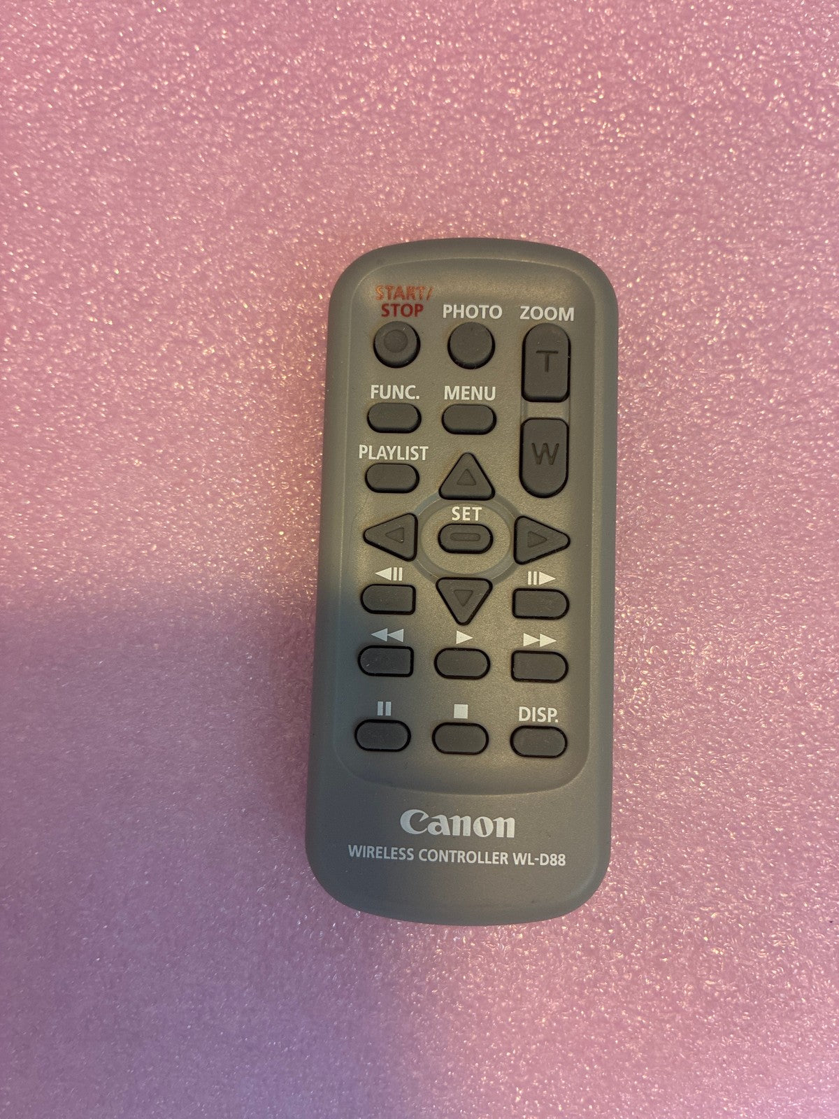 🔥 Canon Wireless Controller WL-D88 Remote for Canon Camcorders Gray