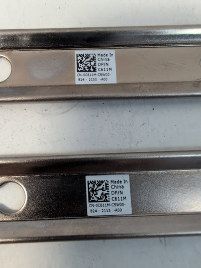 🔥 2x DELL TYPE A4 RAIL C611M G061M -
