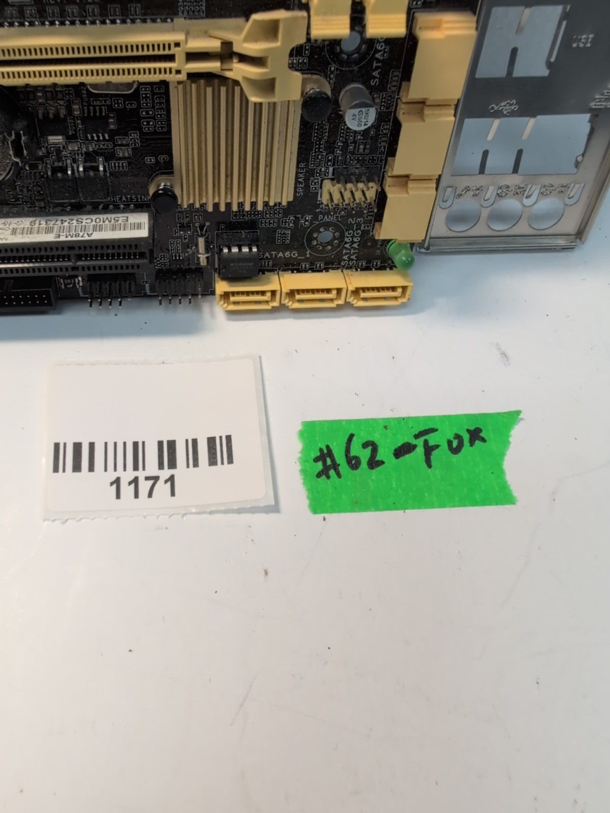ASUS A78M-E Socket FM2/FM2+ Motherboard Micro ATX w/ AMD A8-6600 CPU Tested -