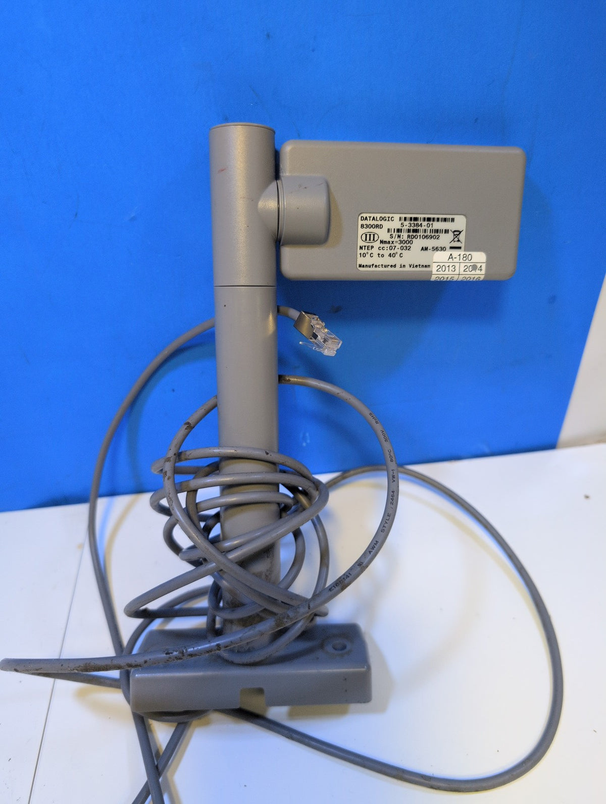 🎸 Datalogic 8300RD Pole-Mounted Remote LCD Weight Display 15kg 30lb NTEP