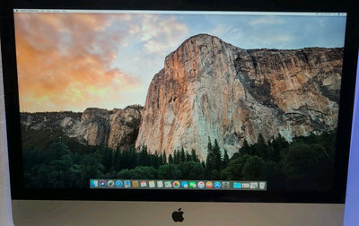 Apple A1419 iMac 2012 27"  i7-3. 40 GHz /16GB RAM/128GB SSD /OS 10.13 (READ*)-