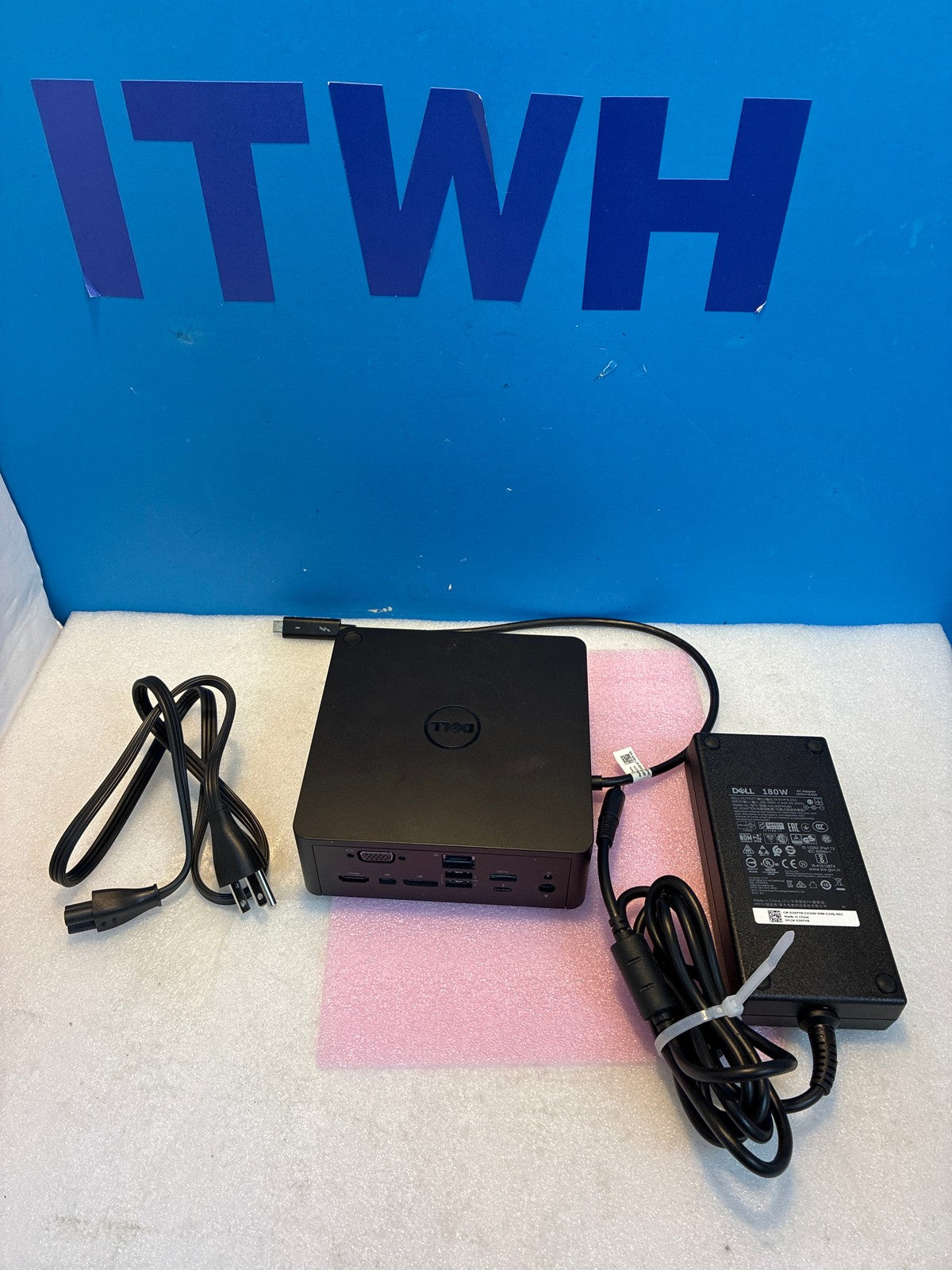 🔥 Dell TB16 Thunderbolt 3 Docking Station K16A001 with 180W AC Adapter Black