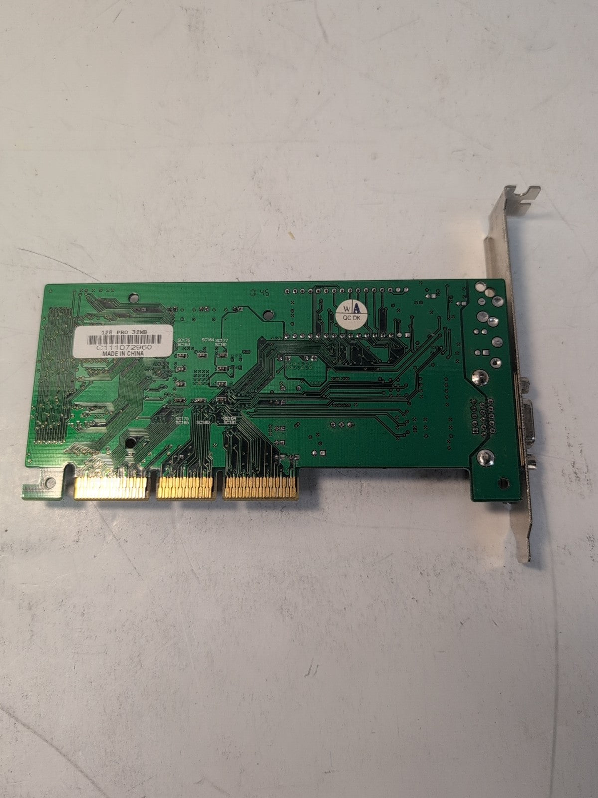 🔥 ATI 128 PRO 32MB VGA INTERFACE AGP GRAPHICS CARD -