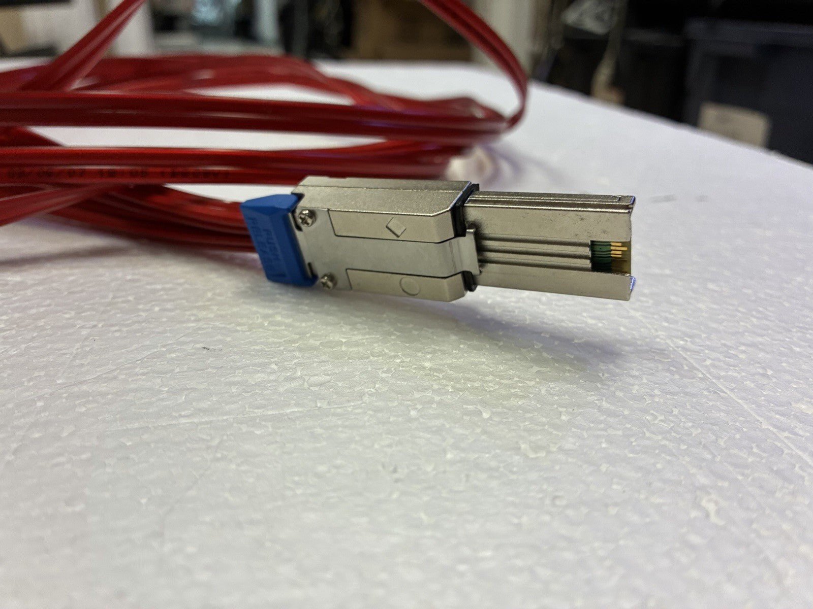SFF-8644 External Mini SAS HD to 4 SATA Breakout Cable 2 Meter RAID HBA