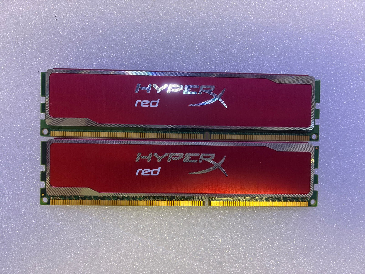 🔥 Kingston HyperX Red DDR3 1600MHz 8GB Kit (2x4GB) Desktop RAM KHX16C9B1R/4