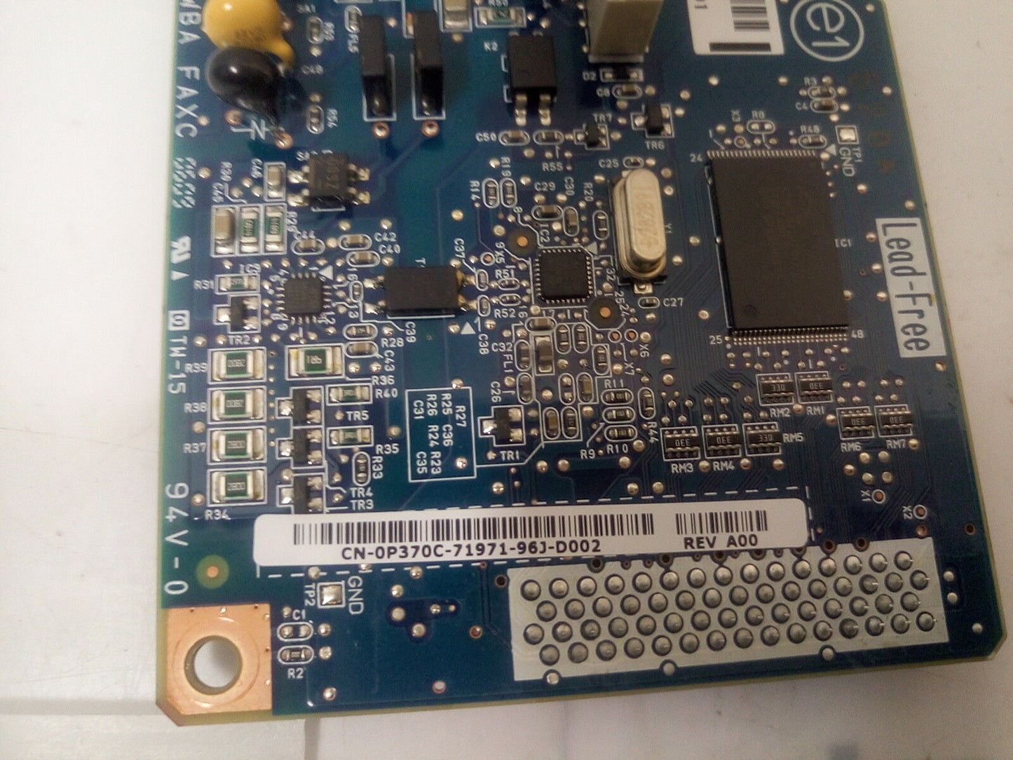 - Dell 2135cn Fax PWBA Option Board 0P370C-71971  960 38811 K001 @@@