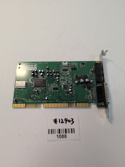 Creative Sound Blaster 16 VIBRA CT4180 4180 PC ISA Sound Card W/GAMEPORT -