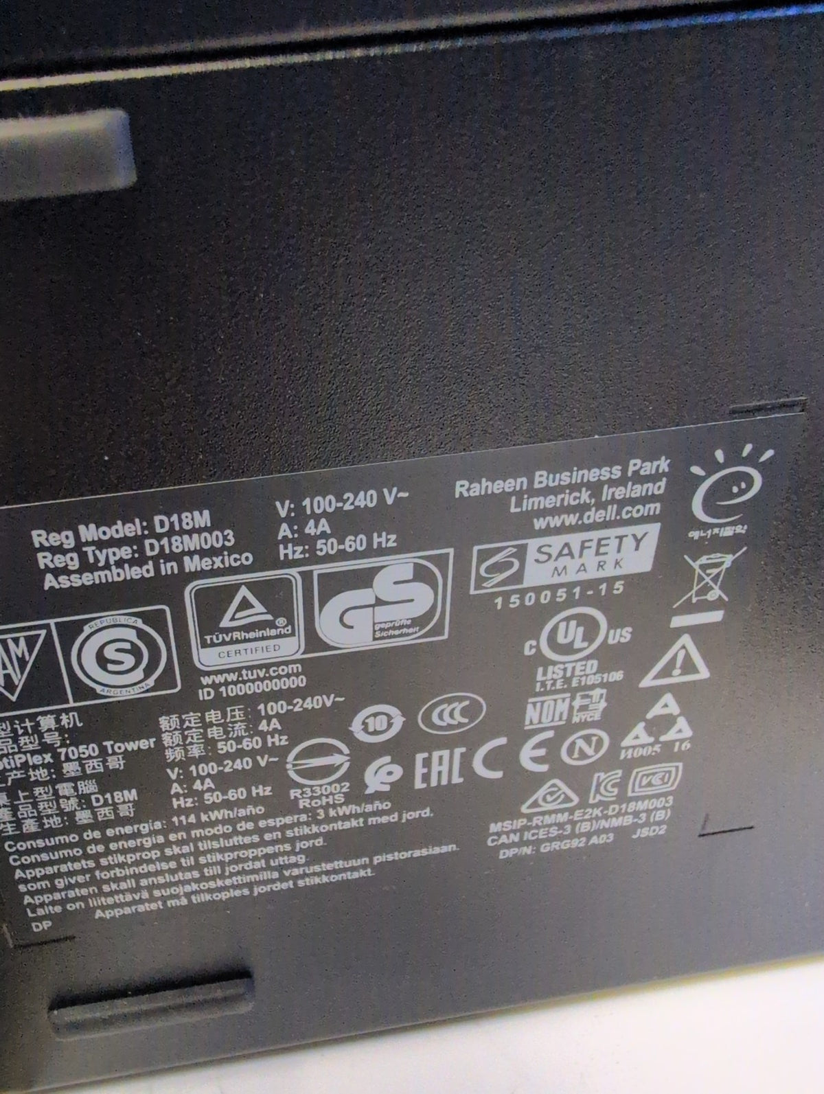 🎸 Dell OptiPlex 7050 SFF Desktop i5-7500 3.4GHz 8GB RAM 256GB SSD Win11