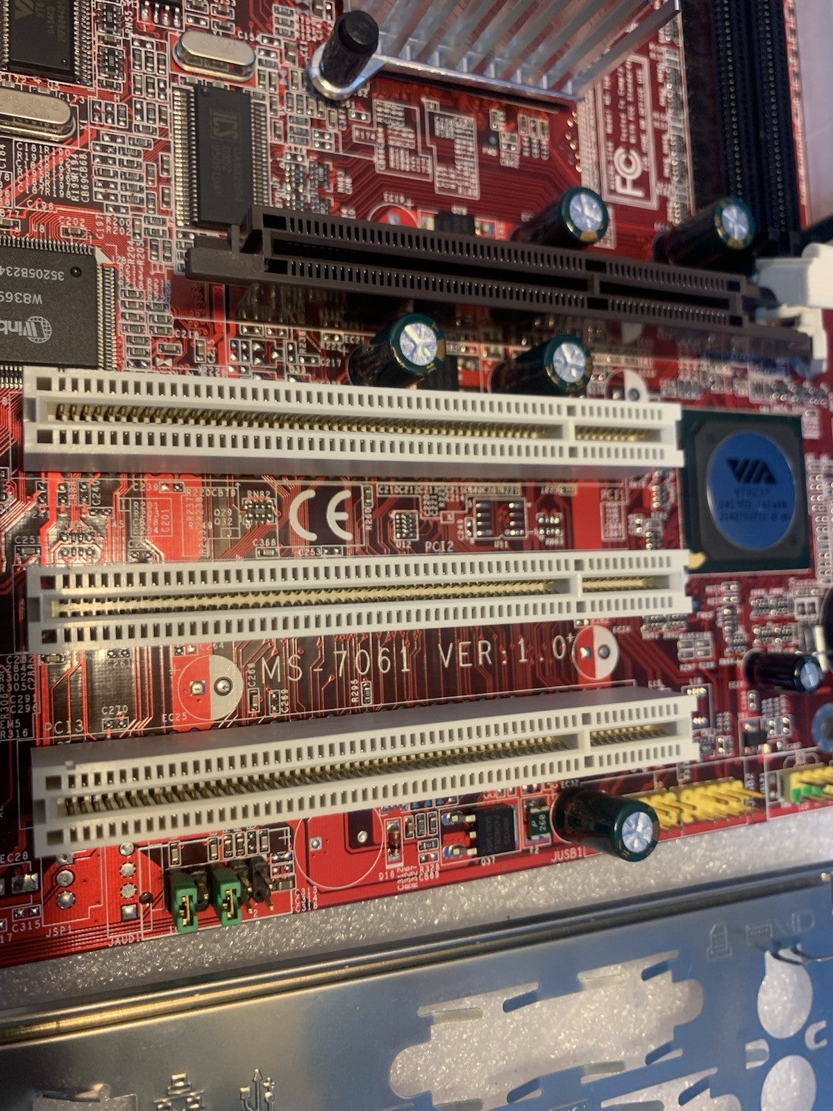 🔥 MSI MS-7061 Ver 1.0 Socket A AMD Motherboard + CPU