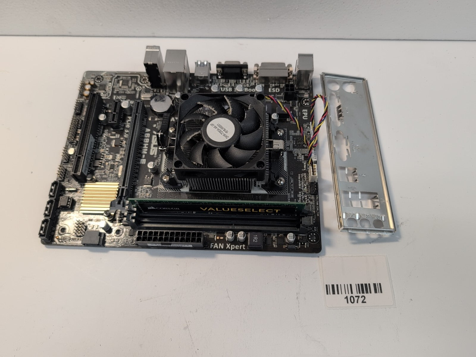 ASUS A68HM-E Socket FM2/FM2+ AMD Micro ATX Motherboard + A6-7400K /8GB RAM -