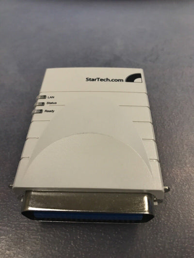 StarTech.com 1 Port 10/100 Mbps Ethernet Parallel Network Print Server PM1115P