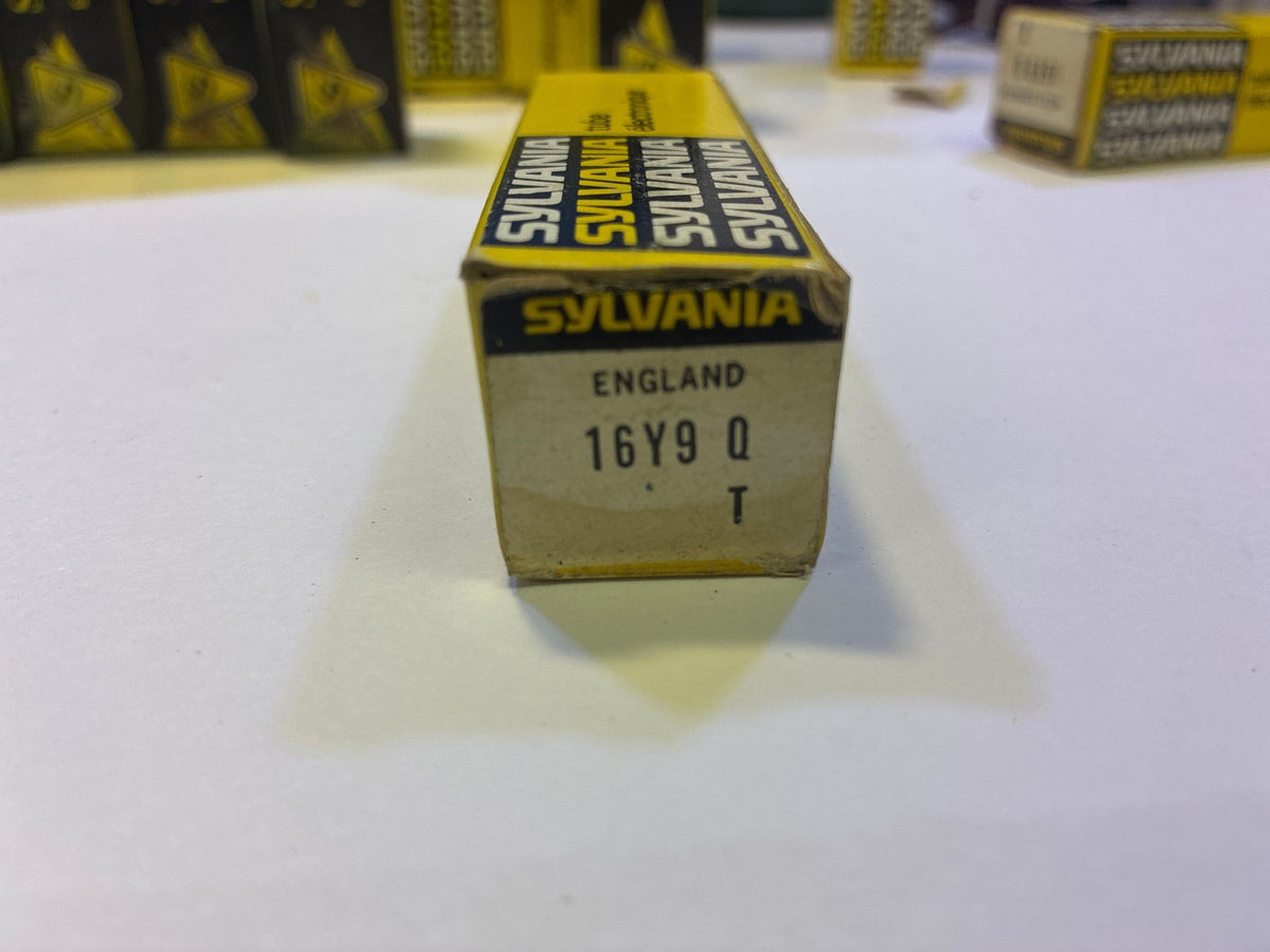 🔥 Sylvania 16Y9 Vacuum Tube NOS England Original Box Vintage Valve