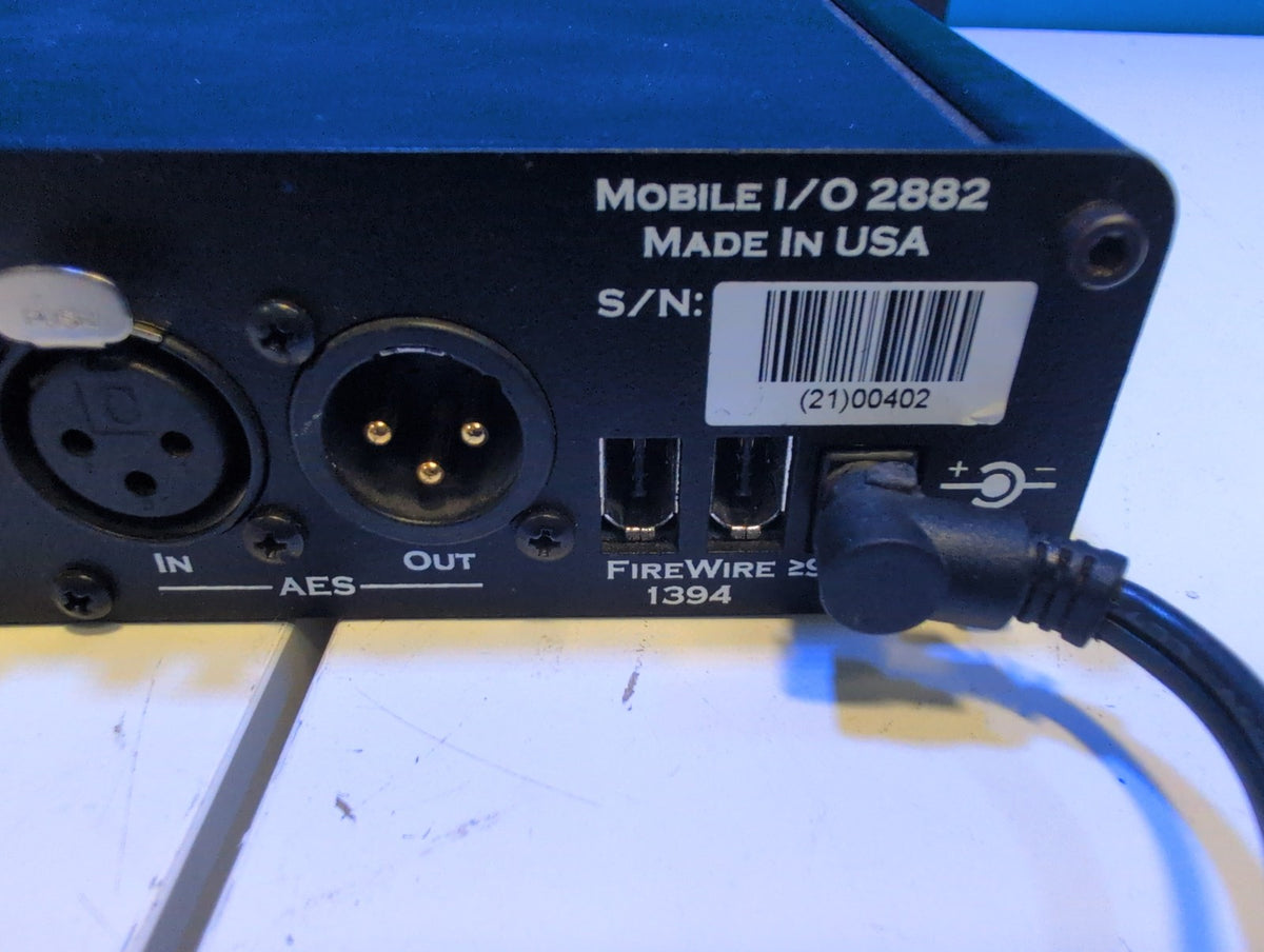 🎸 Metric Halo Mobile I/O 2882 2d Expanded FireWire Audio Interface +DSP