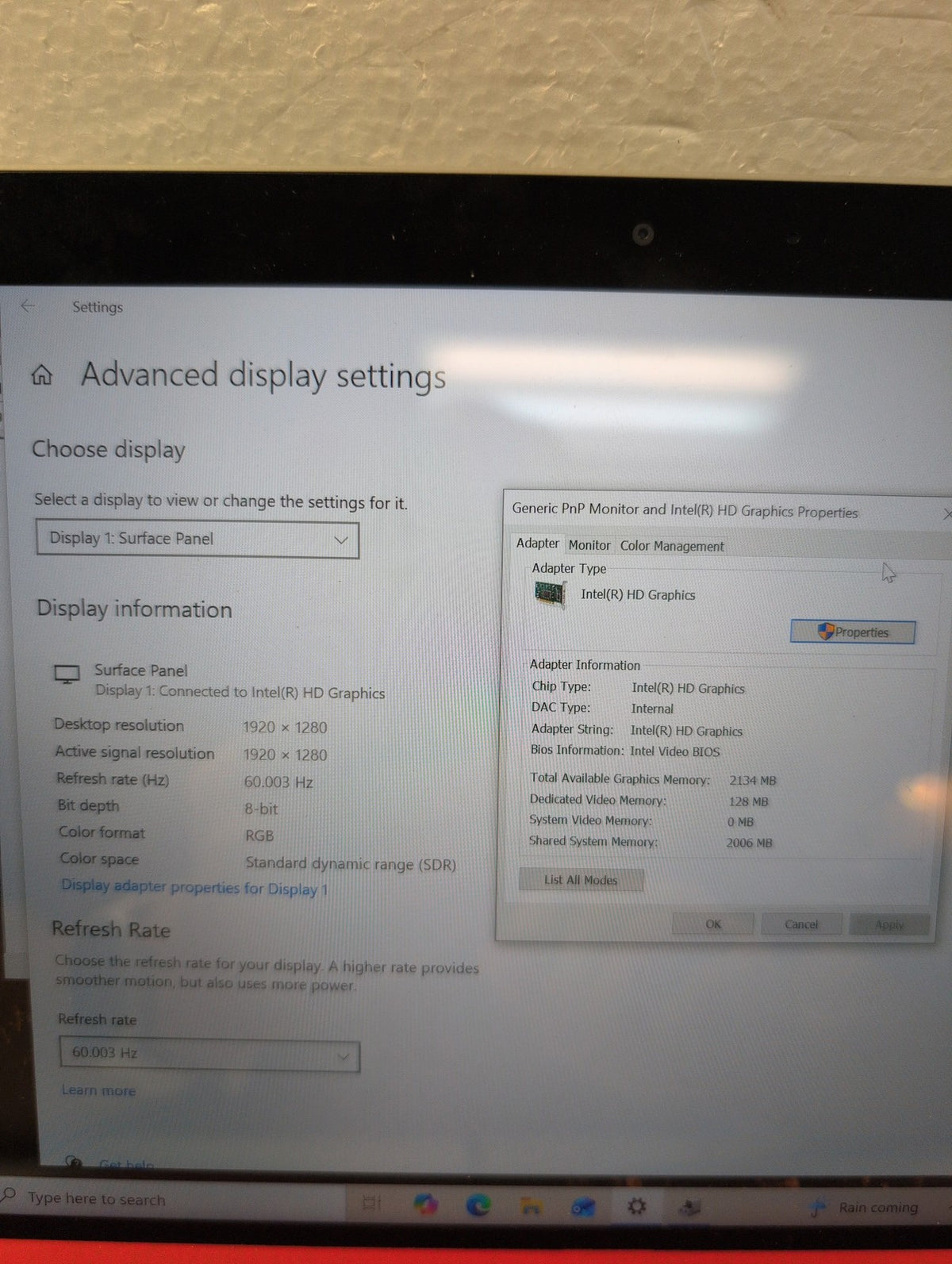 🎸 Microsoft Surface 3 Atom X7 CPU/4GB  - English/Korean Keyboard
