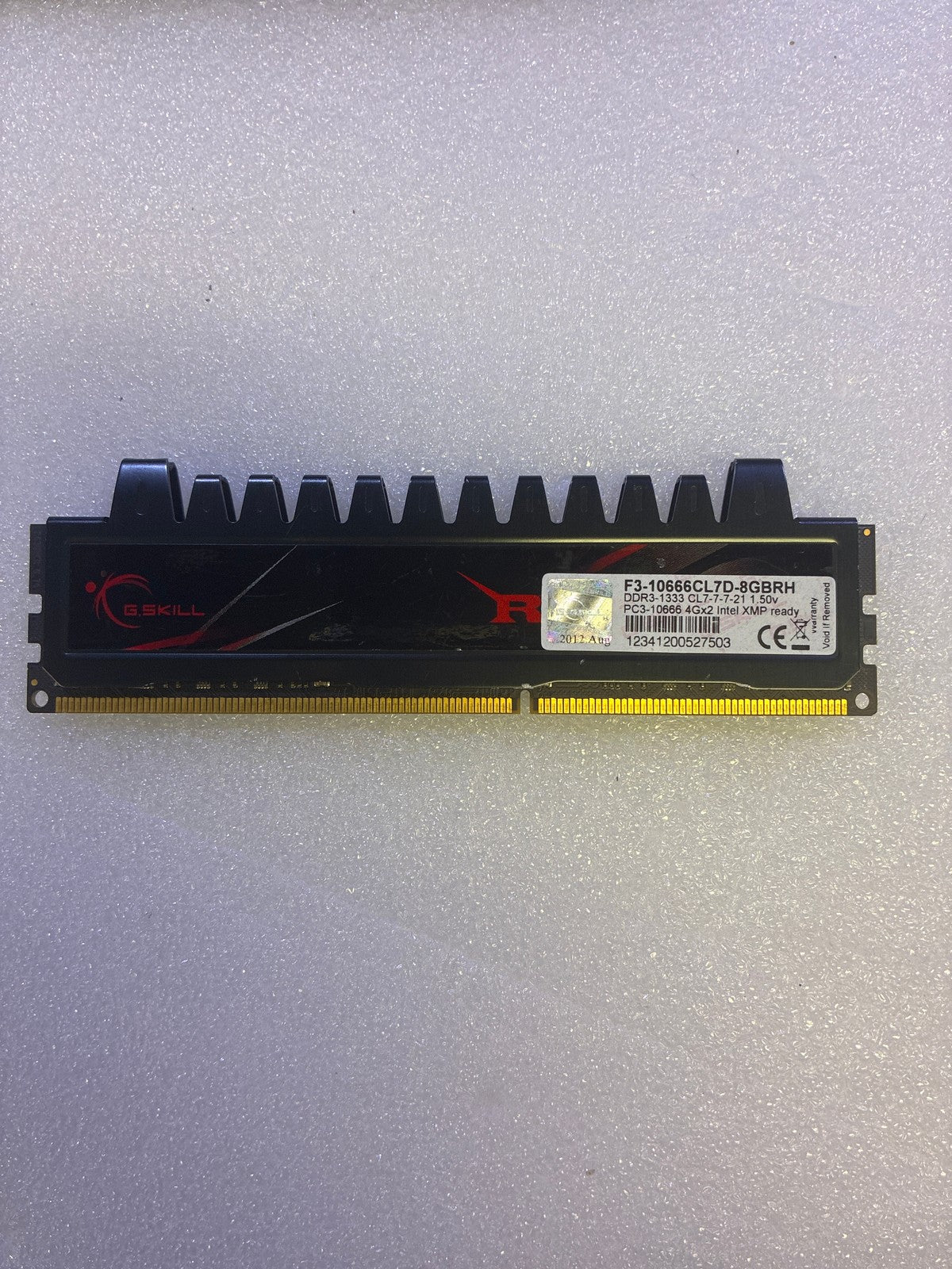 🔥 G.Skill Ripjaws DDR3-1333 4GB Desktop RAM DIMM CL7 PC3-10666 F3-10666CL7D