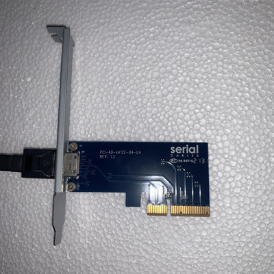 PCIe Gen4 x4 Slot to Oculink Passive Adapter + cable