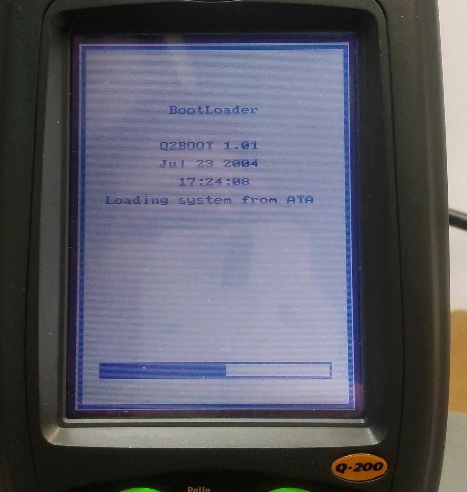 - Itronix GoBook Q200 Data Collector Q-200 X04071001480020 W/charger & cable @@@