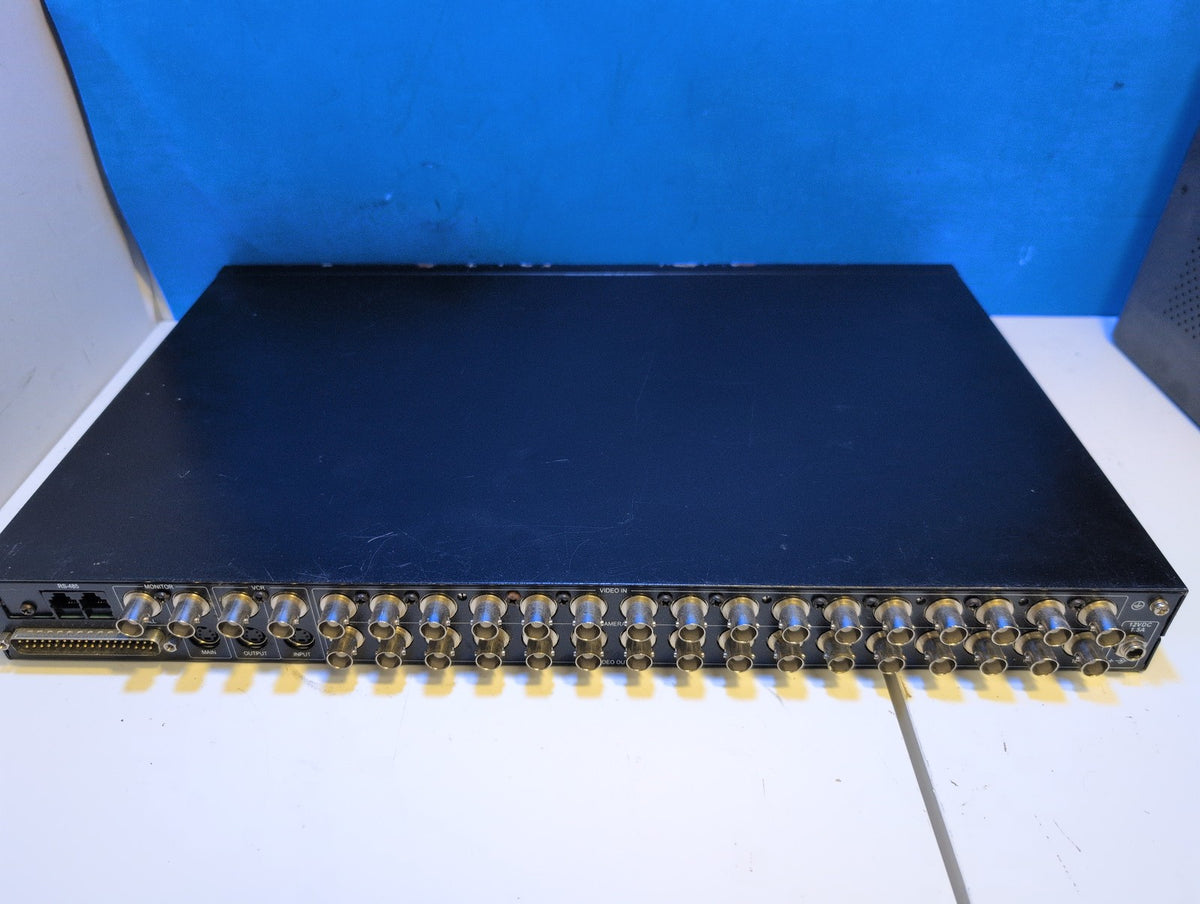 🎸 Robot DMV96Q Color Duplex Multiplexer 16-Channel CCTV Video Switcher NTSC