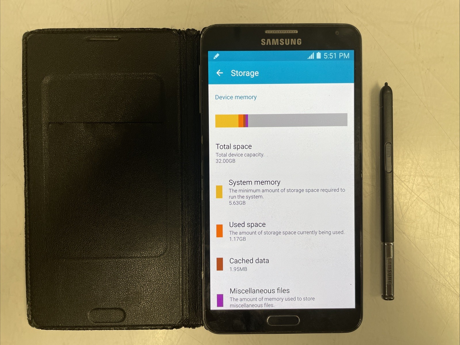 Galaxy  note3 32G   SM-N900W8 Unlocked SmartPhone Tested  +