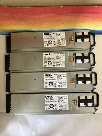 ~ Lot of 4 Dell PowerEdge Server Power Supply Module 550W AA23300 0JD090 JD090